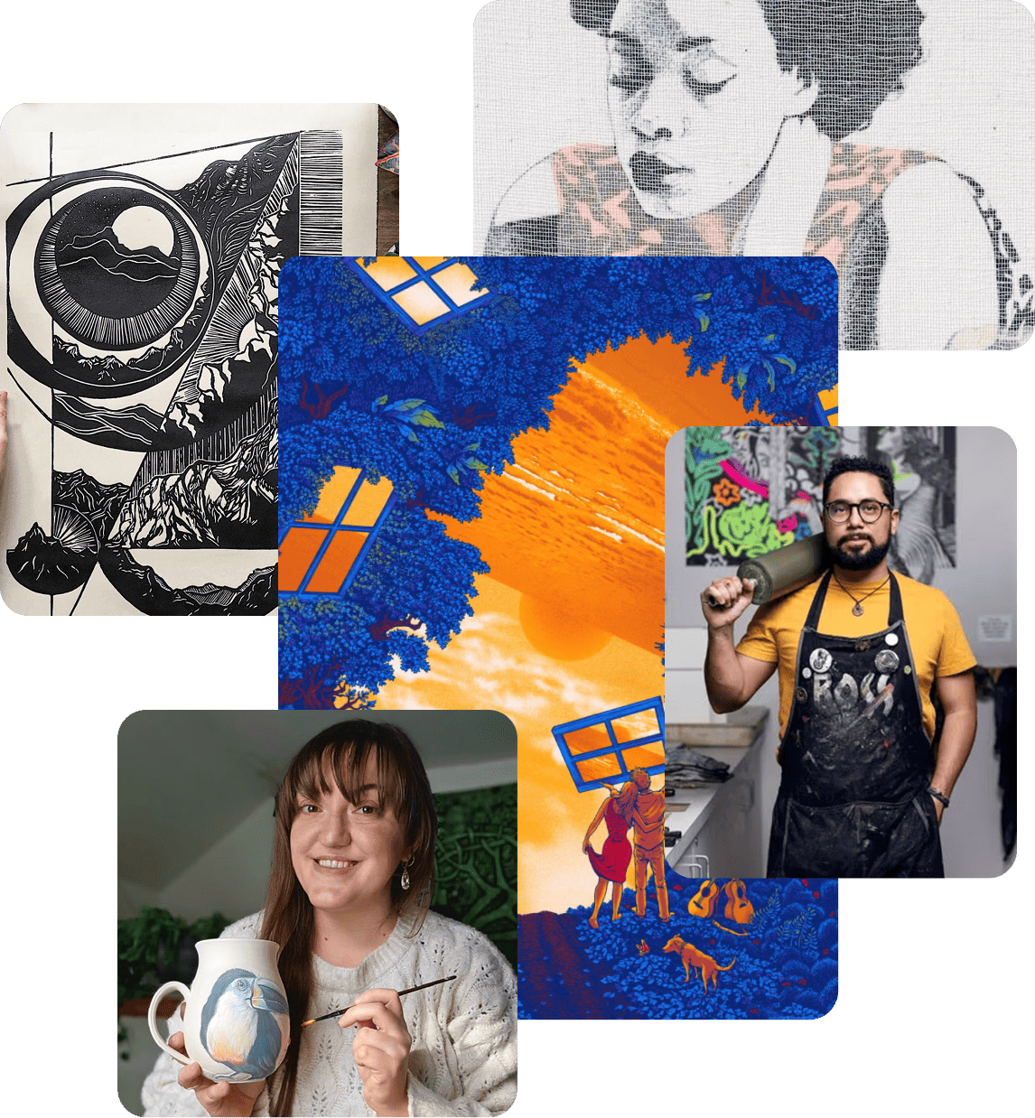 our story collage image