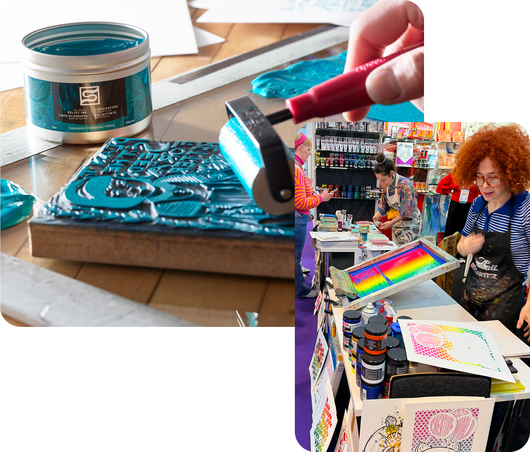 About demo artist program collage image