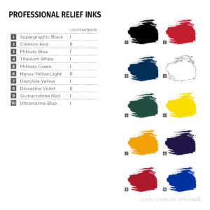 professional-relief-inks