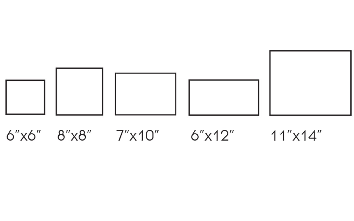 Watercolour Paper Sizes Chart