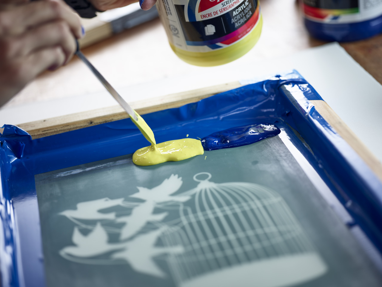 Stencil Emulsions - Screen Printing - Printing - Art