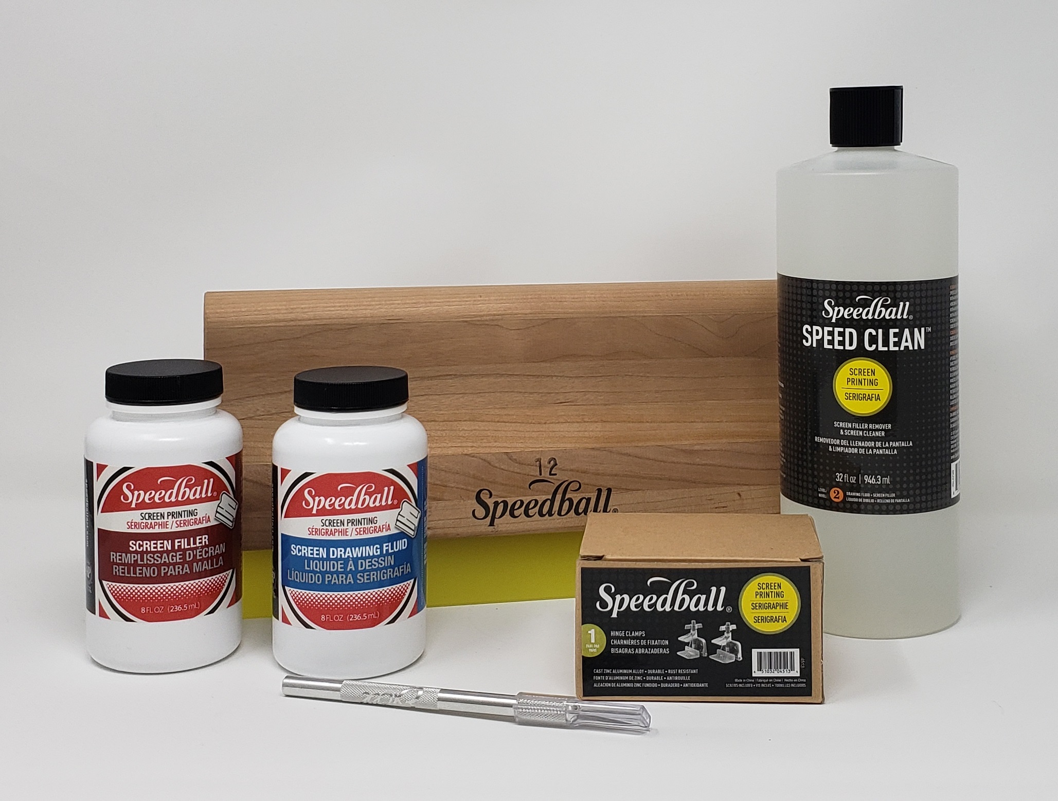 Speedball Screen Printing, Drawing Fluid & Screen Filler Kit - The