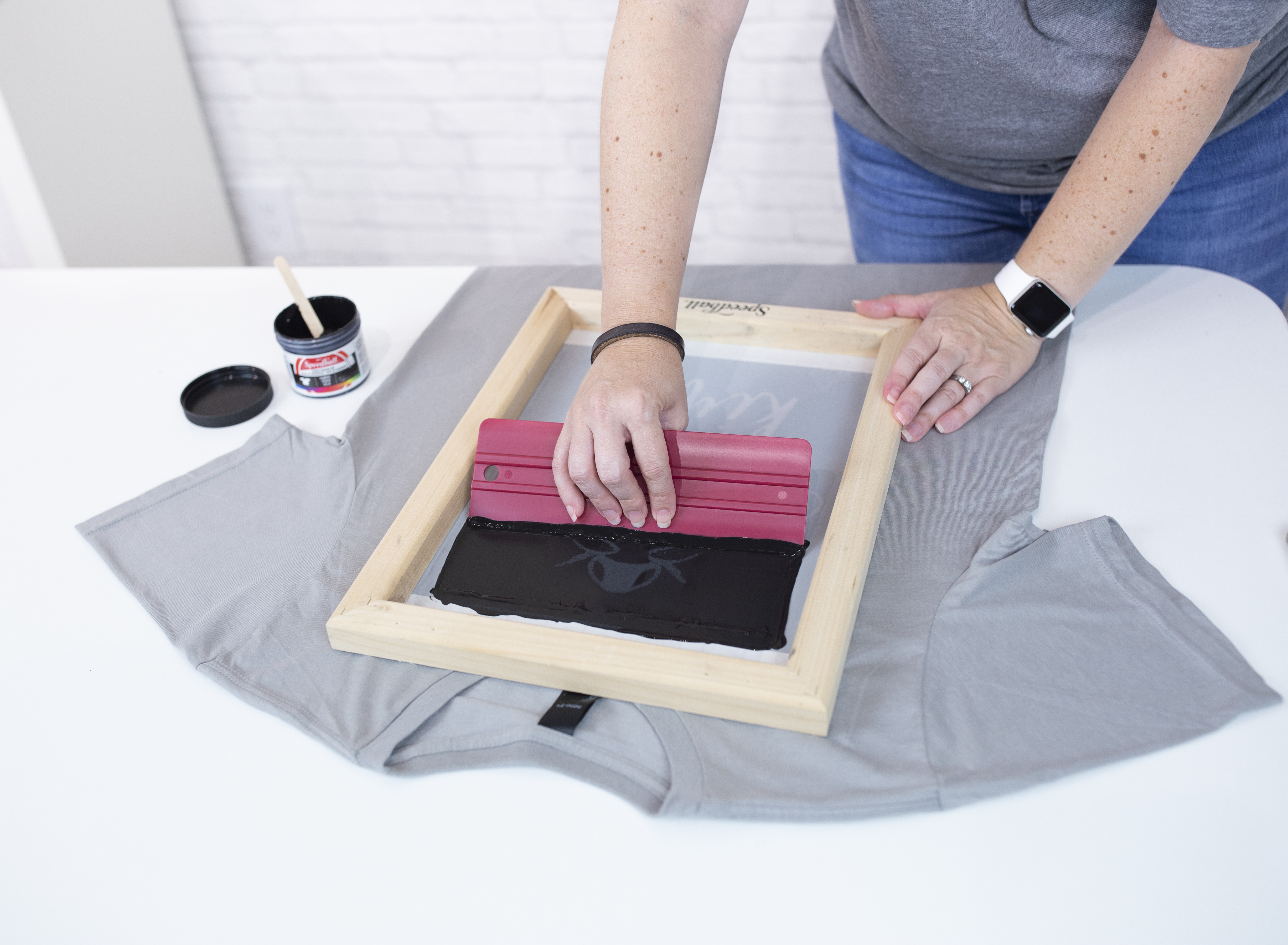 DIY Chalkboard Screen Printing Process Video w/ Silkscreen
