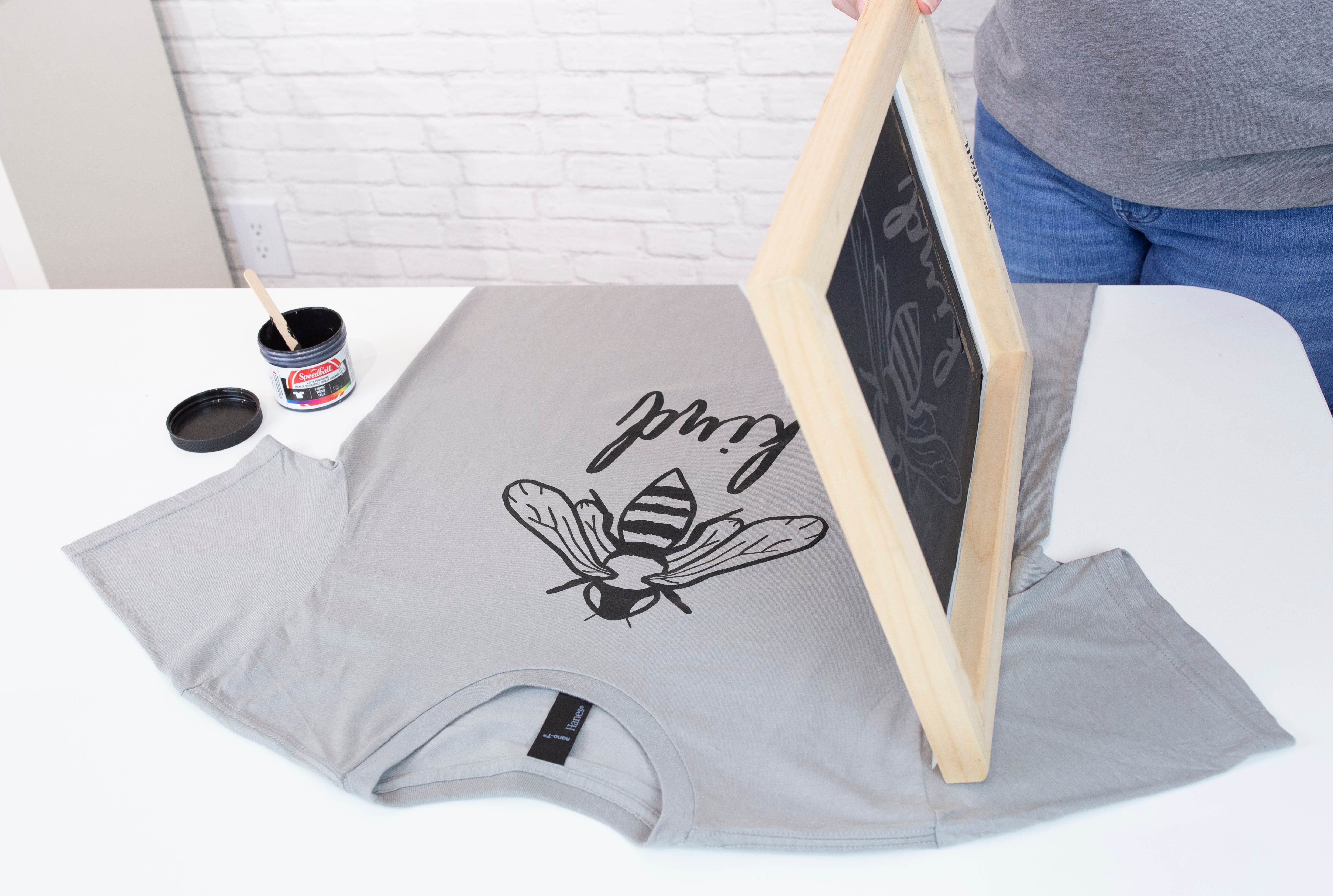 How to Screen Print Using Craft Vinyl