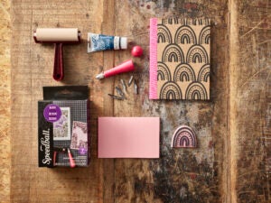 Speedy-Carve Block Printing Kit with Props