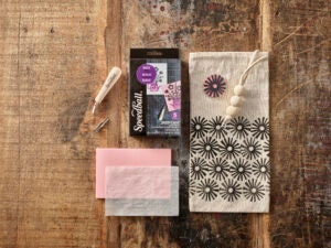 Speedy-Carve Block Printing Kit with Props