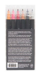 Elegant Writer Dual Tipped Calligraphy Set 3.0 mm - Back