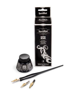 Super Black - India Ink - 4 pc set