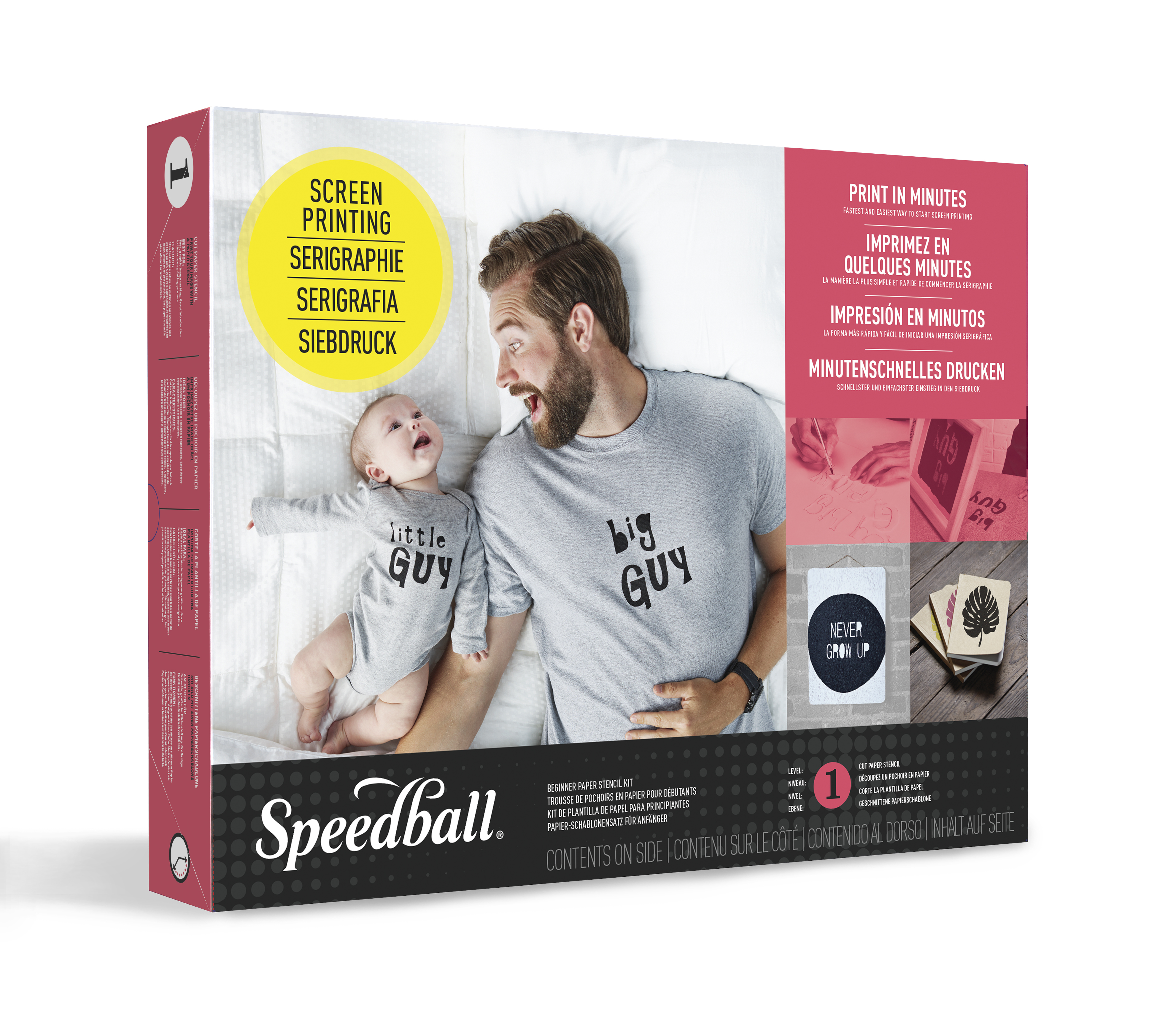 Live! Unbox/using Speedball Deluxe Block Printing Kit 