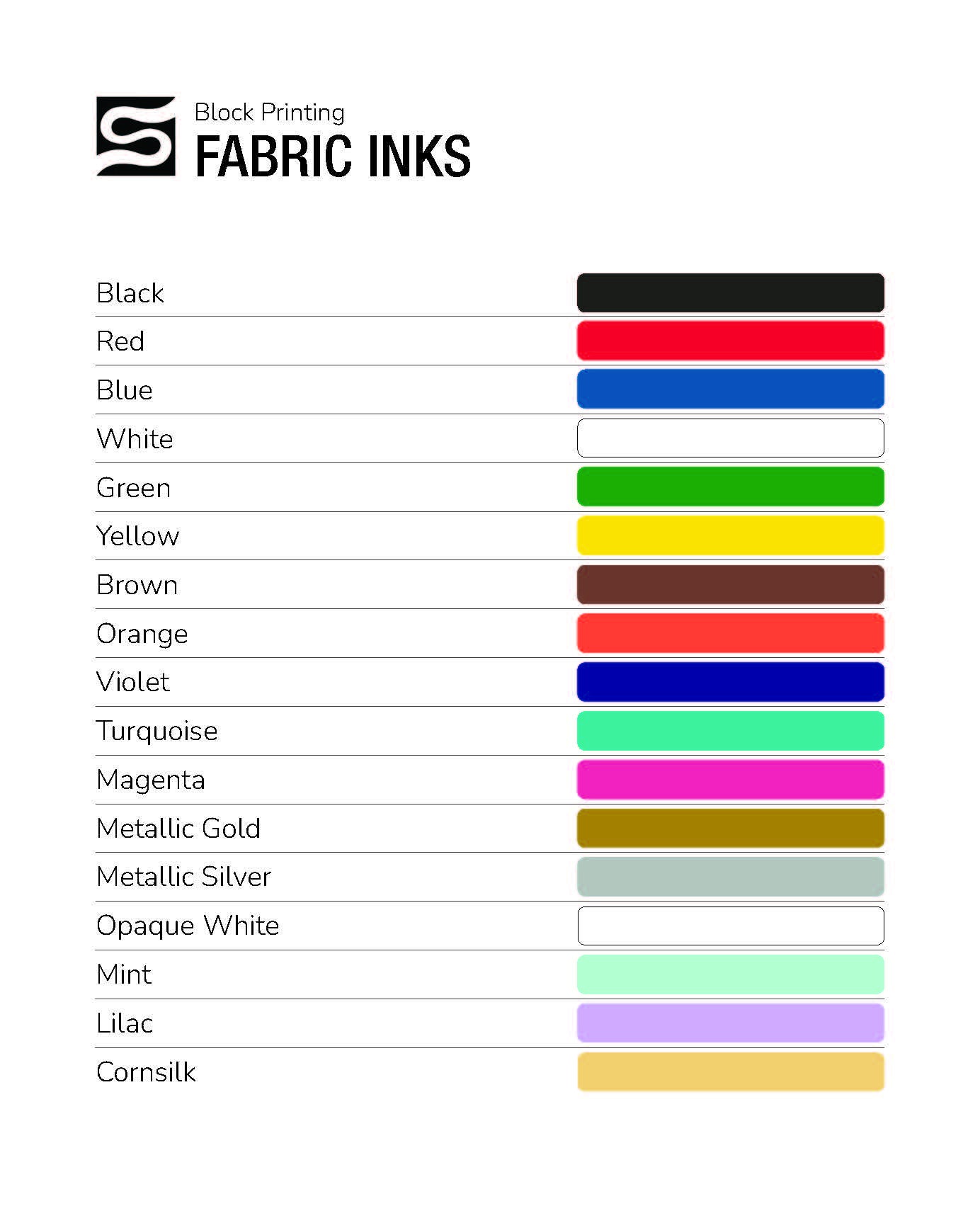 Speedball® Fabric Block Printing Inks Speedball Art