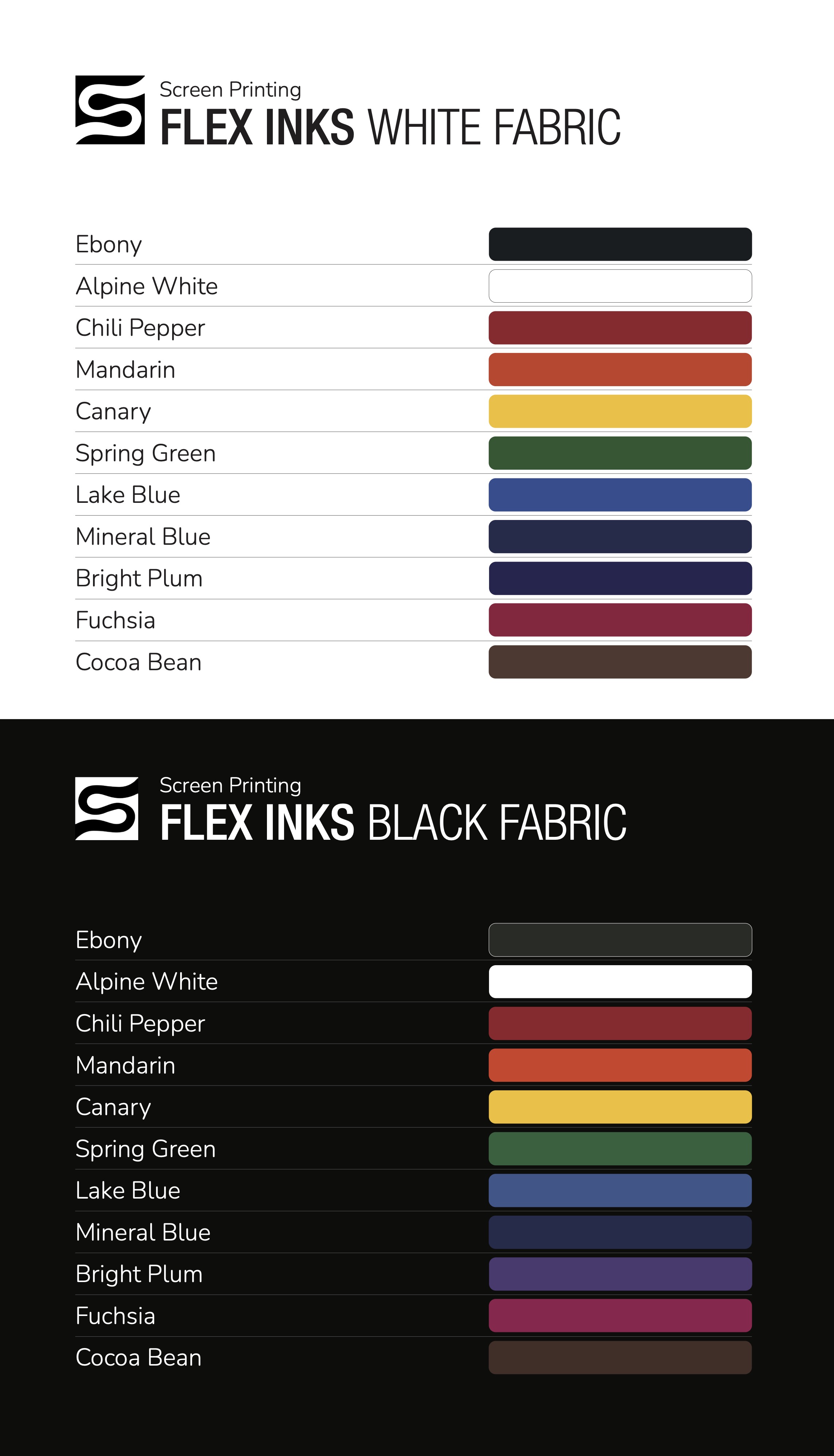 Flex™ Fabric Screen Printing Inks - Speedball Art