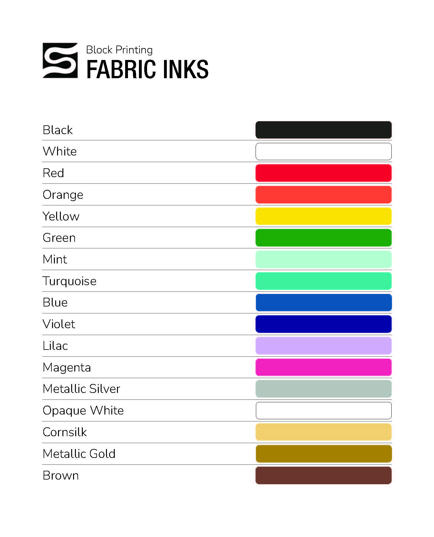 Speedball Fabric Ink - Black