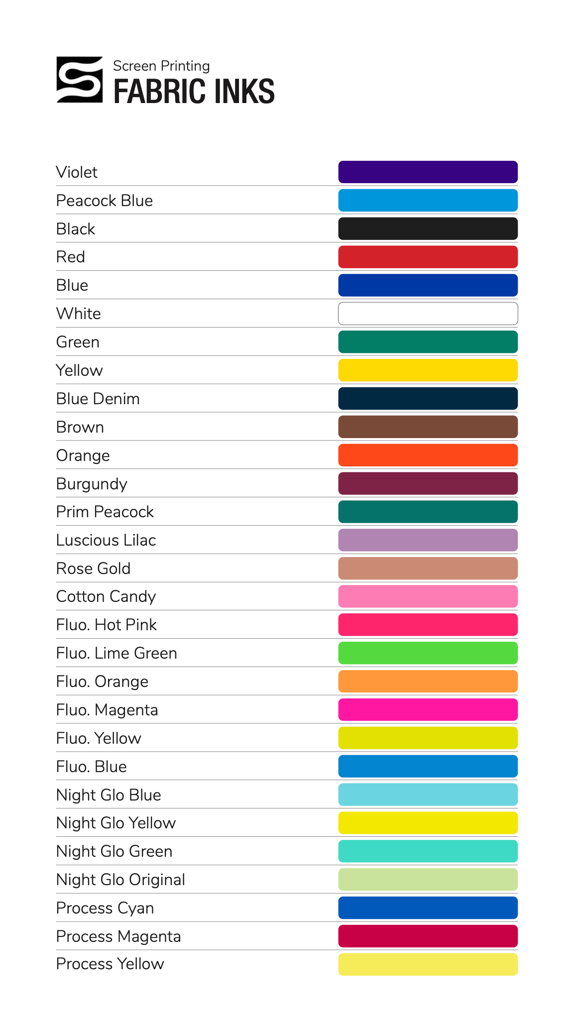 Fabric Screen Printing Inks Speedball Art