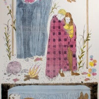 "The Campling Trip" | Emmett Merrill | Lithograpy