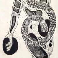 "Inner Beastiary" | Bethany Salisbury | Relief Print