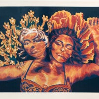 "I Am Still Beautiful" | Julia M Lauer | Relief Print