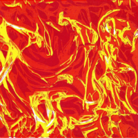 "Fire" | Nathan Martin | Relief Print