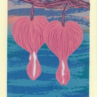 "Bleeding Hearts" |
Whitney Hope Timbrook |
Screen Print
